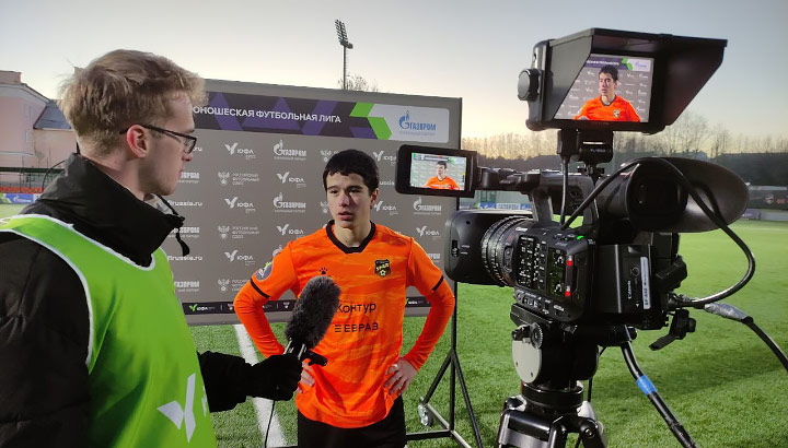 флеш-интервью на футболе