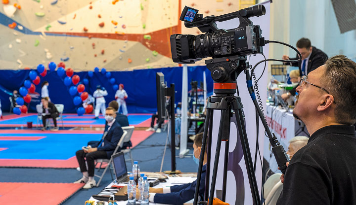 видеосъемка тхеквондо, карате, ММА